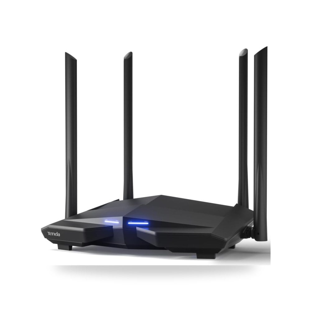 راوتر لاسلكي AC10 AC1200 واي فاي ثنائي النطاق من تيندا