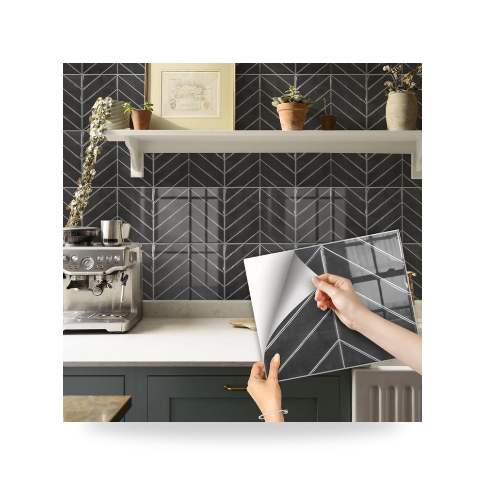 بلاط وملصقات باكسبلاش فسيفساء موزاييك عالمية فاخرة ذاتية اللصق Peel & Stick بتصميم