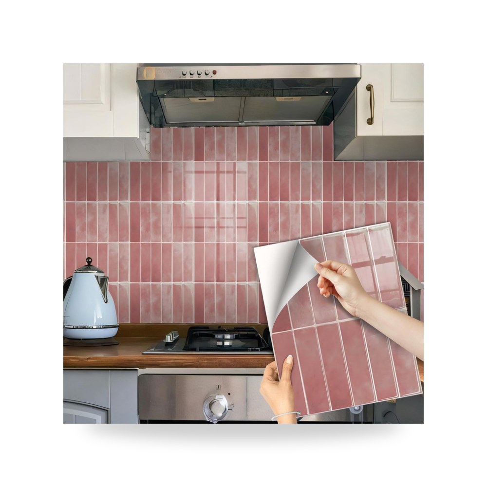 بلاط وملصقات باكسبلاش فسيفساء موزاييك عالمية فاخرة ذاتية اللصق Peel & Stick بتصميم