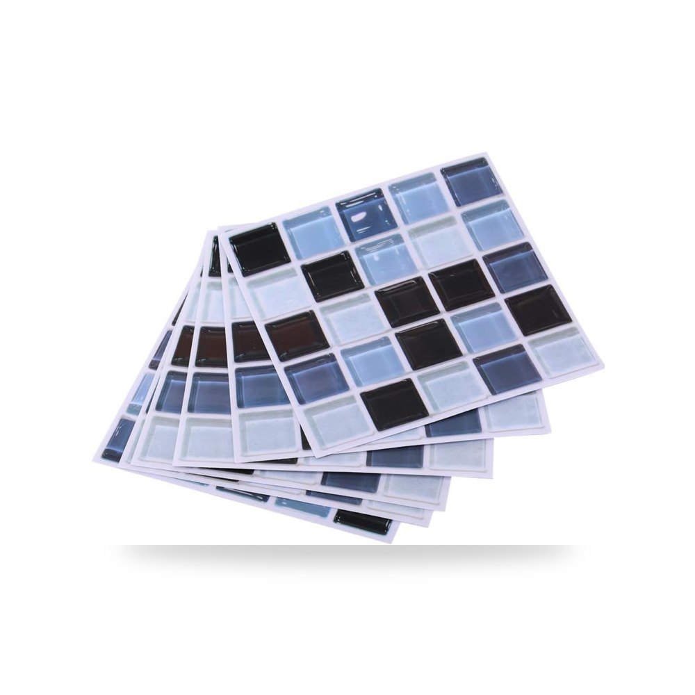 ملصقات البلاط المنزل والمطبخ طقم 6 قطع 6Pcs موديل FX705