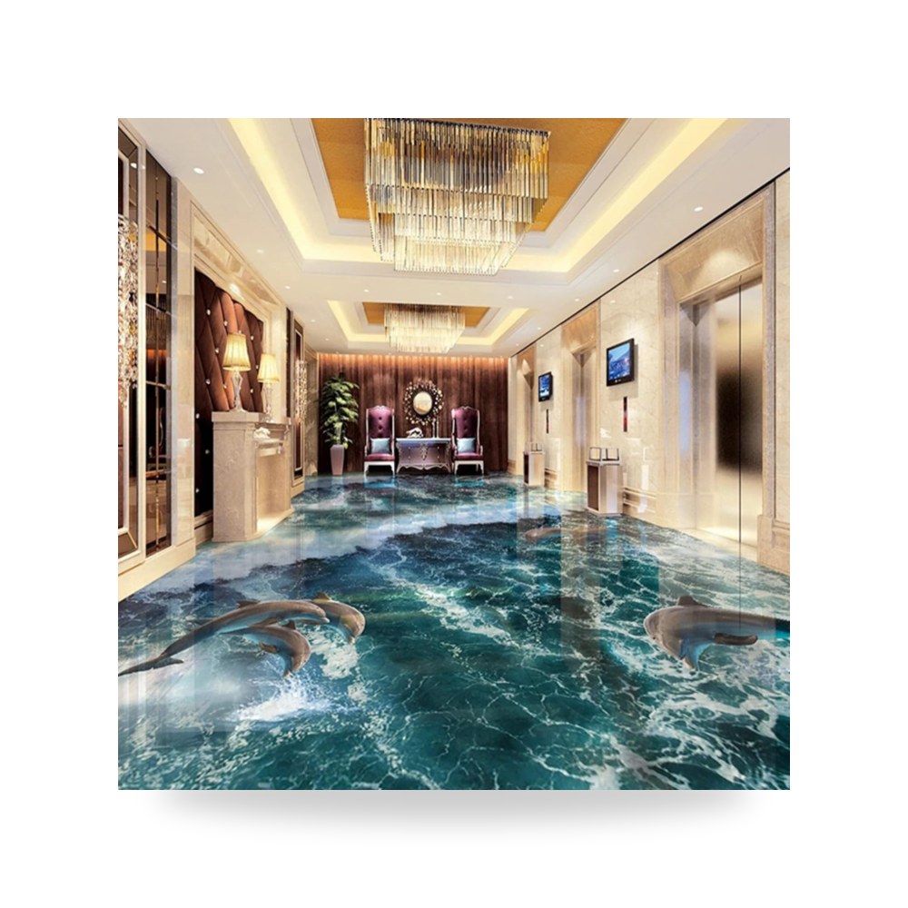 ملصقات البلاط المنزل والمطبخ أزرق 300cm موديل Self-Adhesive