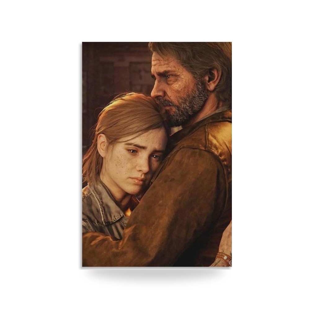 بوستر لوحة فنية من القماش بطبعة The Last of Us Part II من زوجانغز