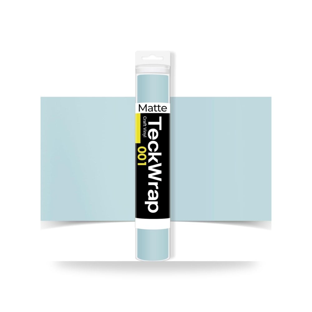 TECKWRAP 001 فينيل لاصق دائم غير لامع مع طبقة