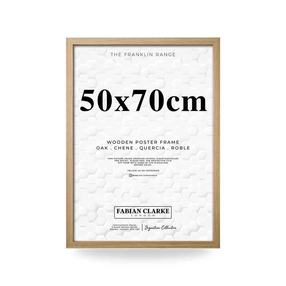 إطار صور وبوسترات 50 × 70 خشب البلوط الحديث متوفر لدى ريمكو