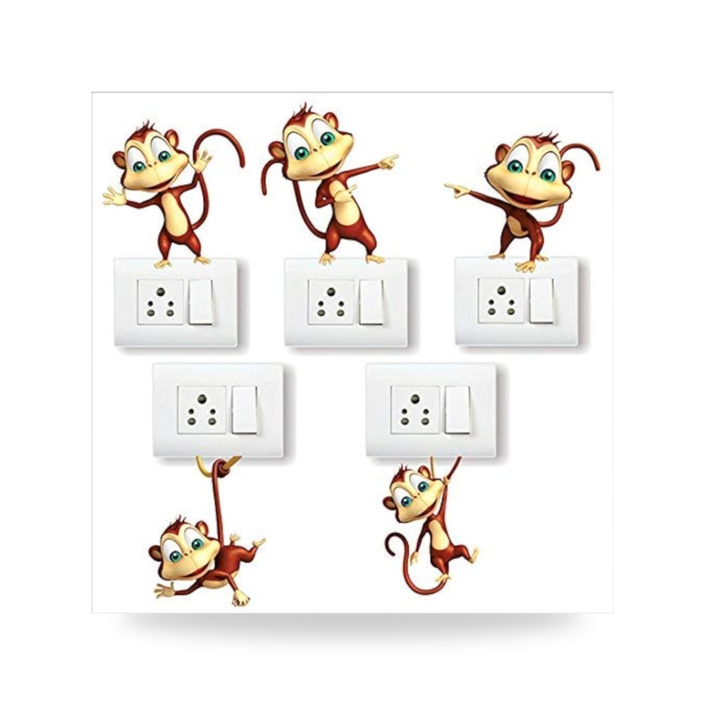 اي اتش ديكالز ملصقات لوحة مفاتيح جدارية ثلاثية الابعاد