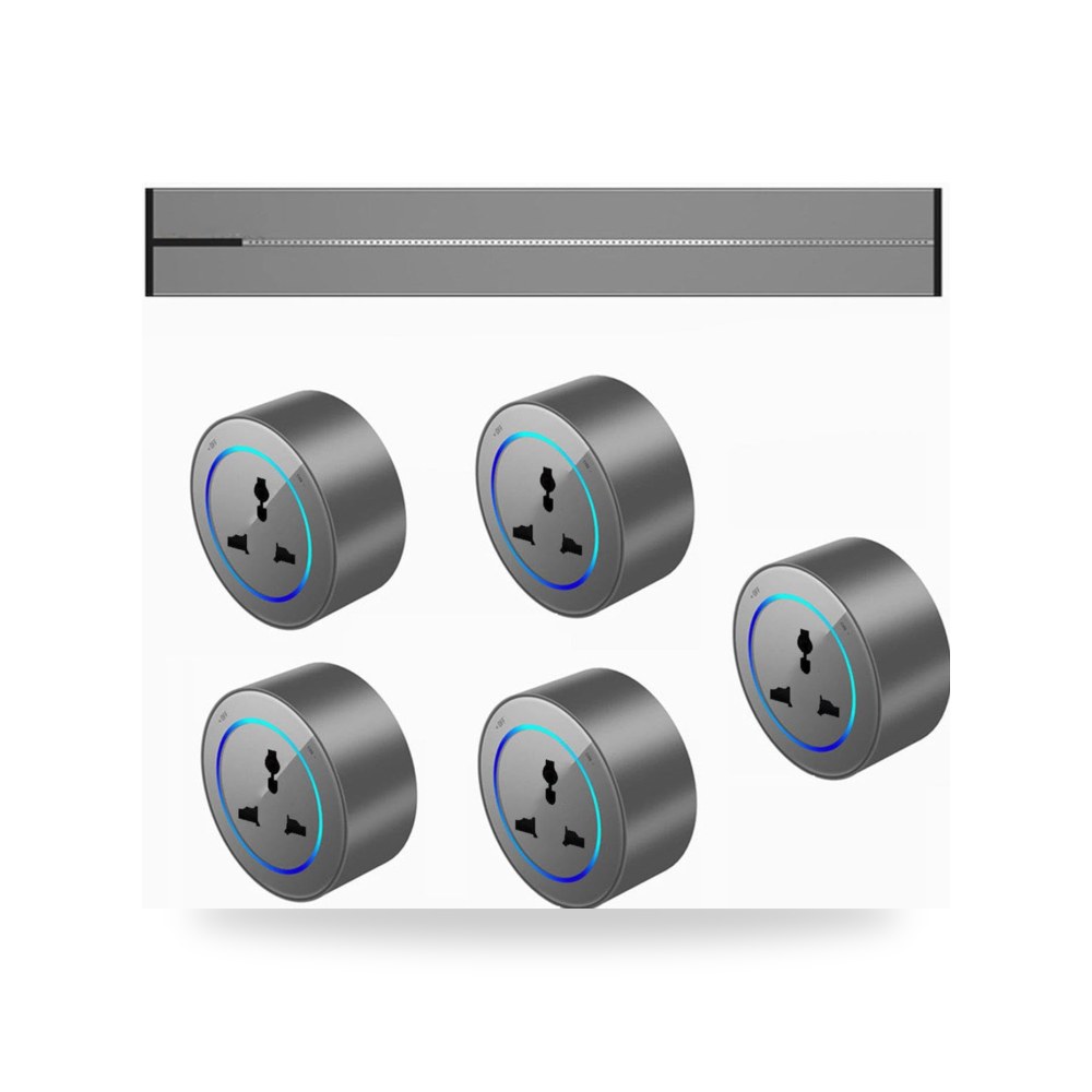 منافذ الحائط رمادي 8000W معتمد موديل Wall-Mounted