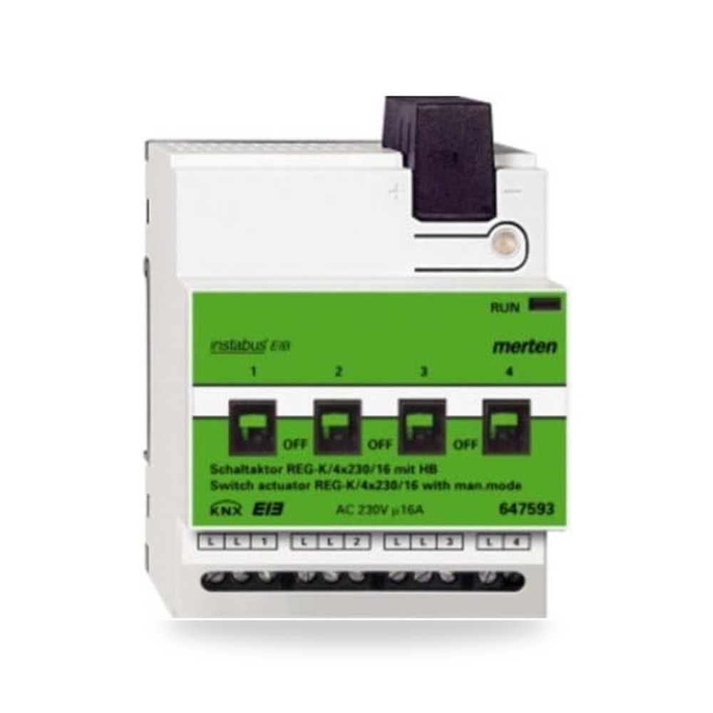 ميرتين مشغل مفتاح 4823266 647593 REG-K - 4x230 - 16 مع تشغيل