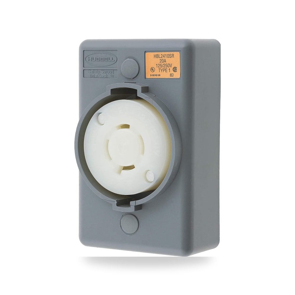 منافذ الحائط HBL2410SR معتمد
