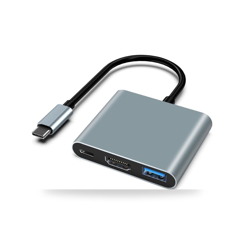 انوان محول USB C الى HDMI متعدد المنافذ مع منفذ شحن، محطات