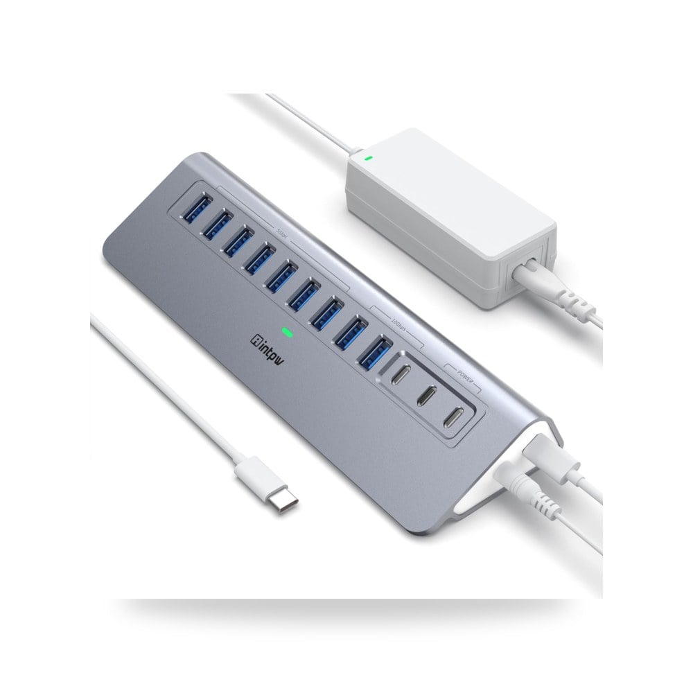 موزع USB يعمل بالطاقة 10Gbps، موزع USB ان تي بي دبليو 12