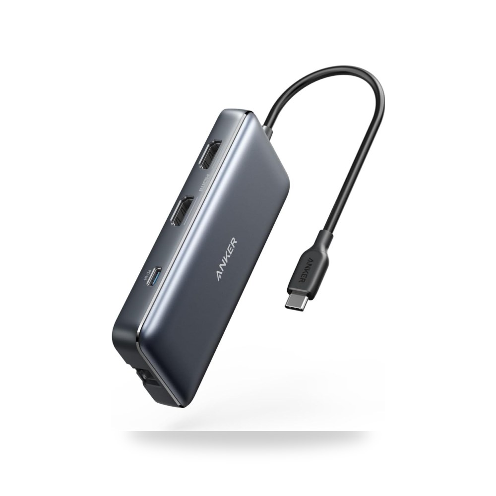 محول وموزع باور اكسباند USB C 8 × 1 مع منفذ انكر