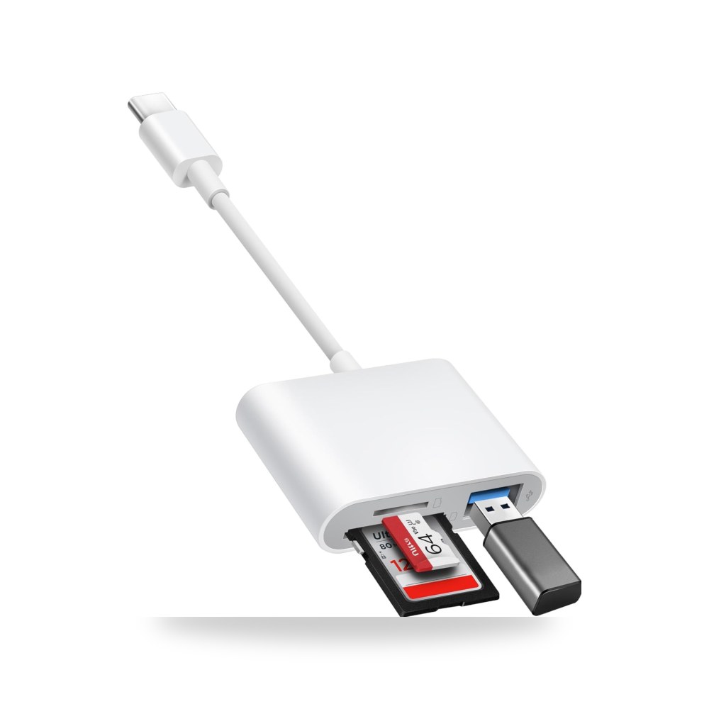 محول قارئ بطاقات USB C الى SD، محول بطاقة SD اكسيبيزي موديل USB-C