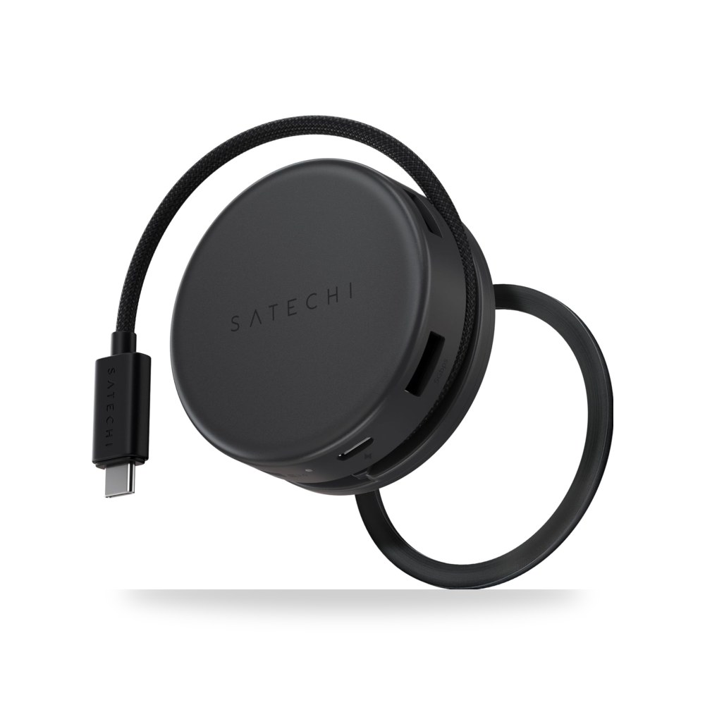 ساتيشي موزع USB نوع سي 7 في 1 من اون ذا جو، 4K - 60Hz HDMI