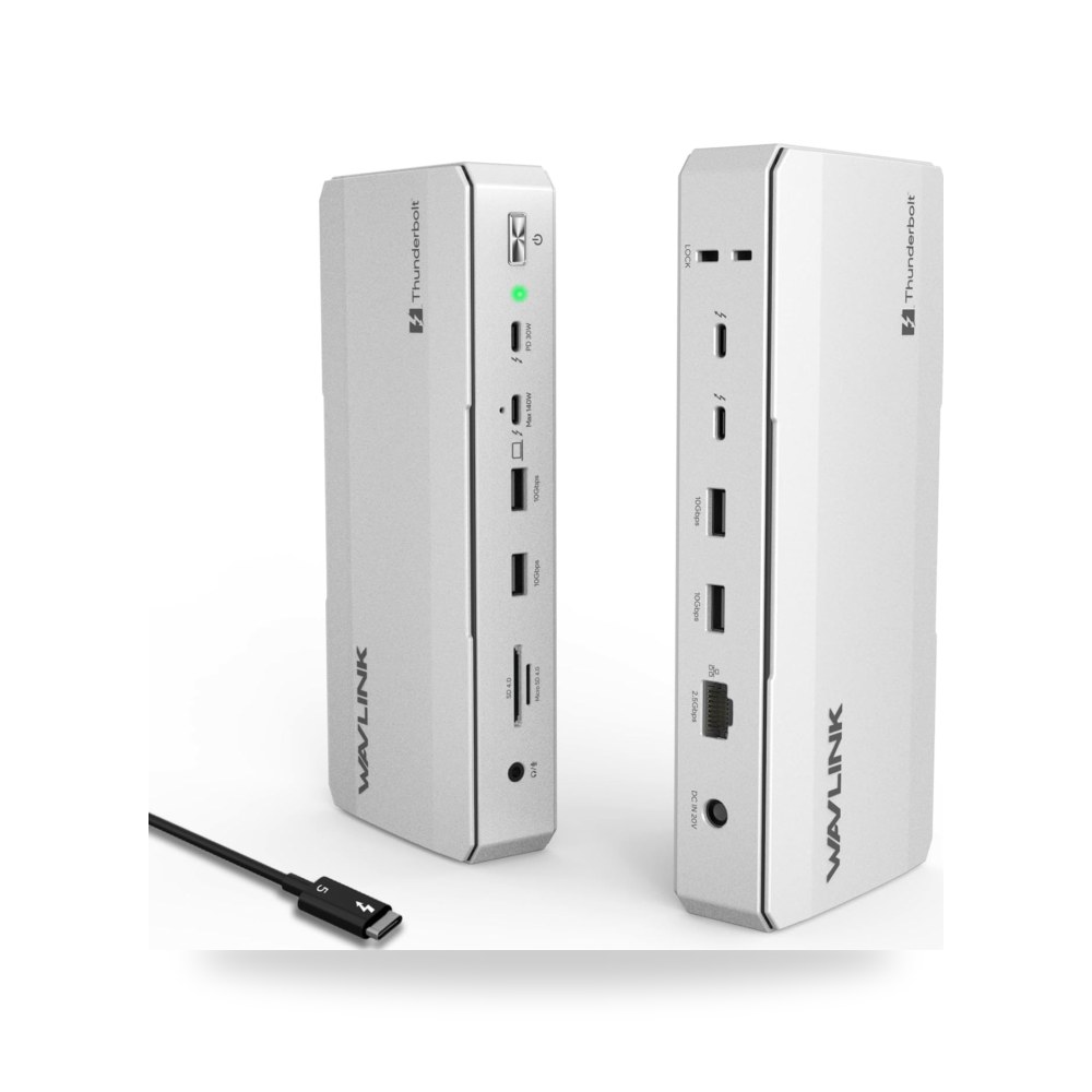 ويفلينك قاعدة ثاندربولت 5 معتمدة من انتل ايفو، 120 جيجابايت موديل USB-A