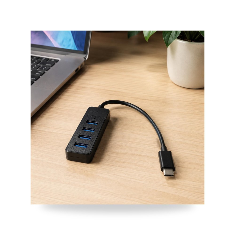 محول موزع USB 3.0، موزع USB ب5 منافذ مع منفذ
