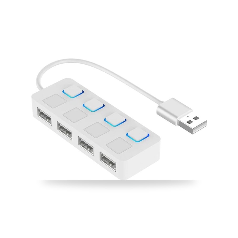 مفتاح موزع USB 2.0 متعدد الاستخدامات ب 4