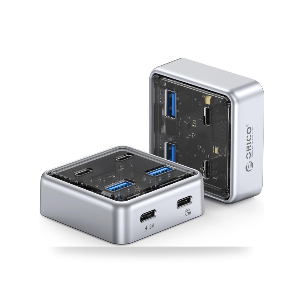 اوريكو موزع USB 3.0 مع مشبك ومنفذ طاقة اضافي - محول موديل USB-A (كود: 864596)