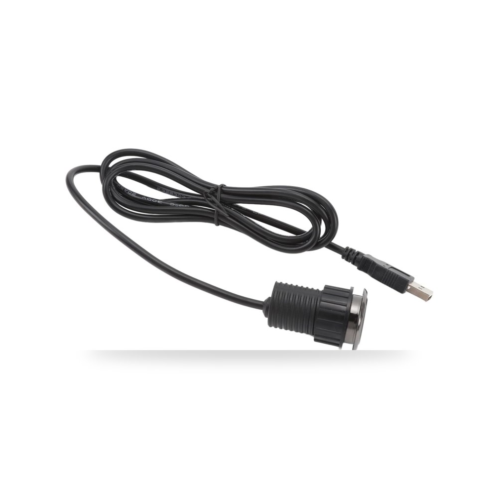 اشاتا حلقة تثبيت كهربائية لسطح المكتب مع منفذي شحن USB