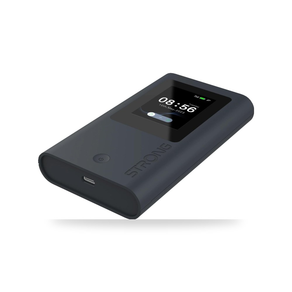 سترونج راوتر AX1800 5G محمول واي فاي 6 مع بيانات 5GB، نقطة