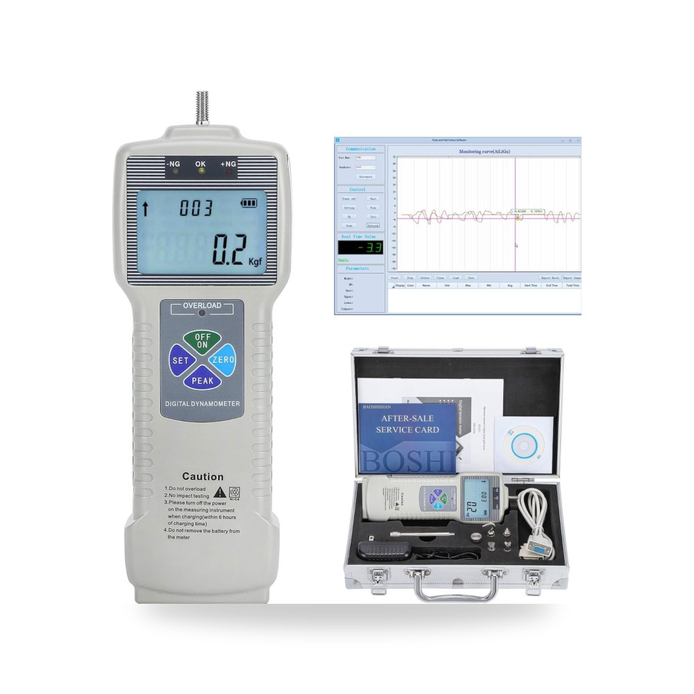 باوشيشان مقياس قوة الدفع الرقمي ZP-500N مع وظيفة الخرج