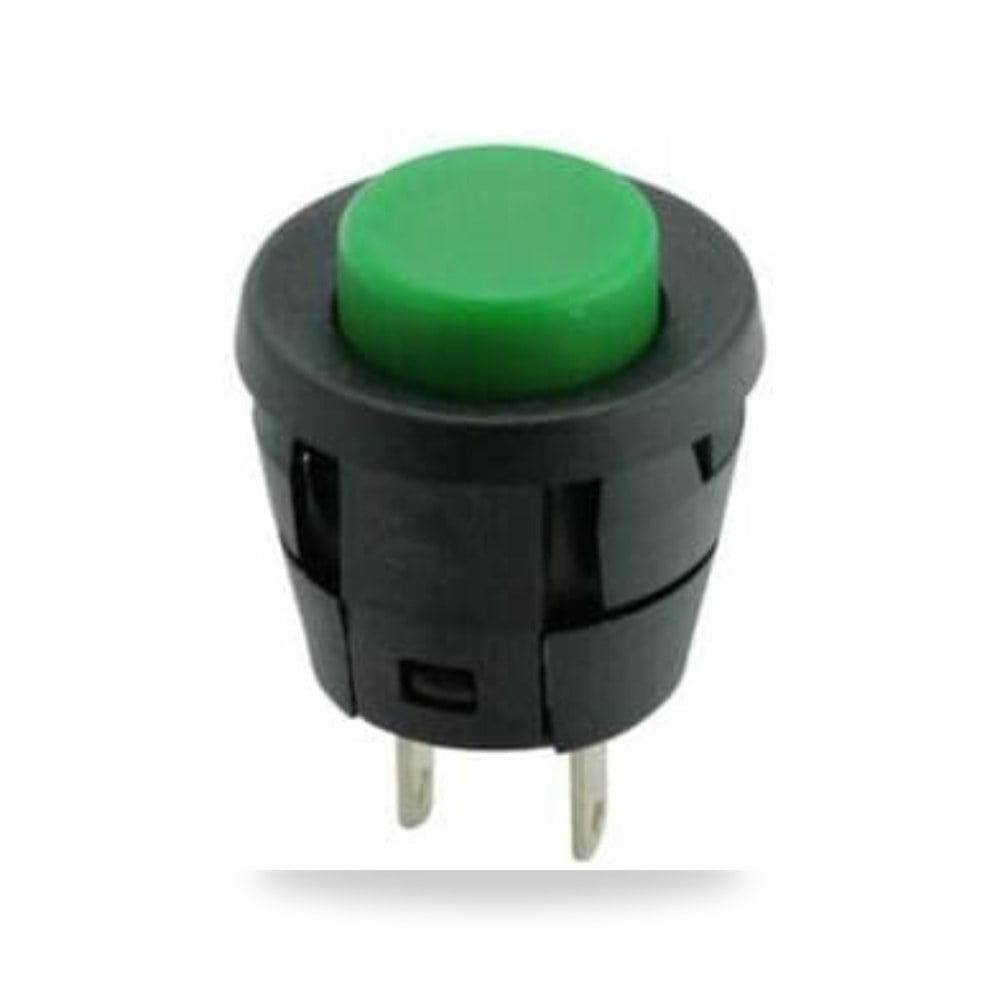 Electro DH Push button أخضر غائر Off ON 2A - 250V القسم