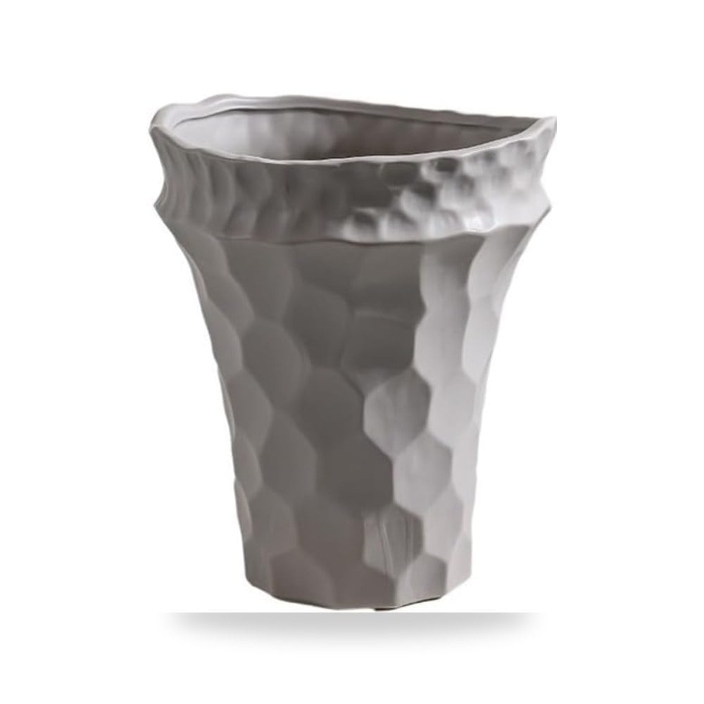 الغراس Simple 28cm High Flowerpot Creative Handmade Luxury