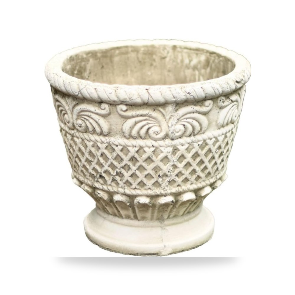 أواني الزهور Personalized Relief Cup-shaped Flower Pot Red