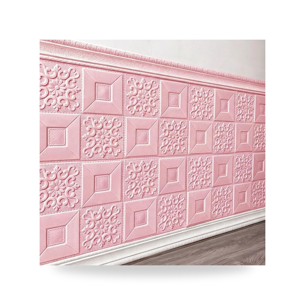 عبوة 5 - 10 - 15 - 20 ألواح حائط ثلاثية الأبعاد، موديل Self-adhesive
