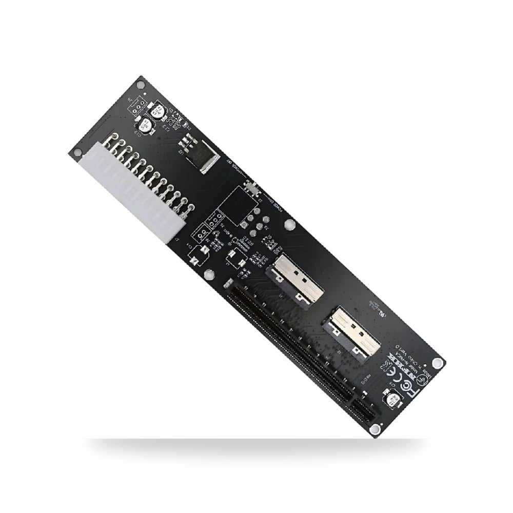 اكس واي محول مزدوج SFF-TA-1016 MCIO 8X ميني كول ايدج IO