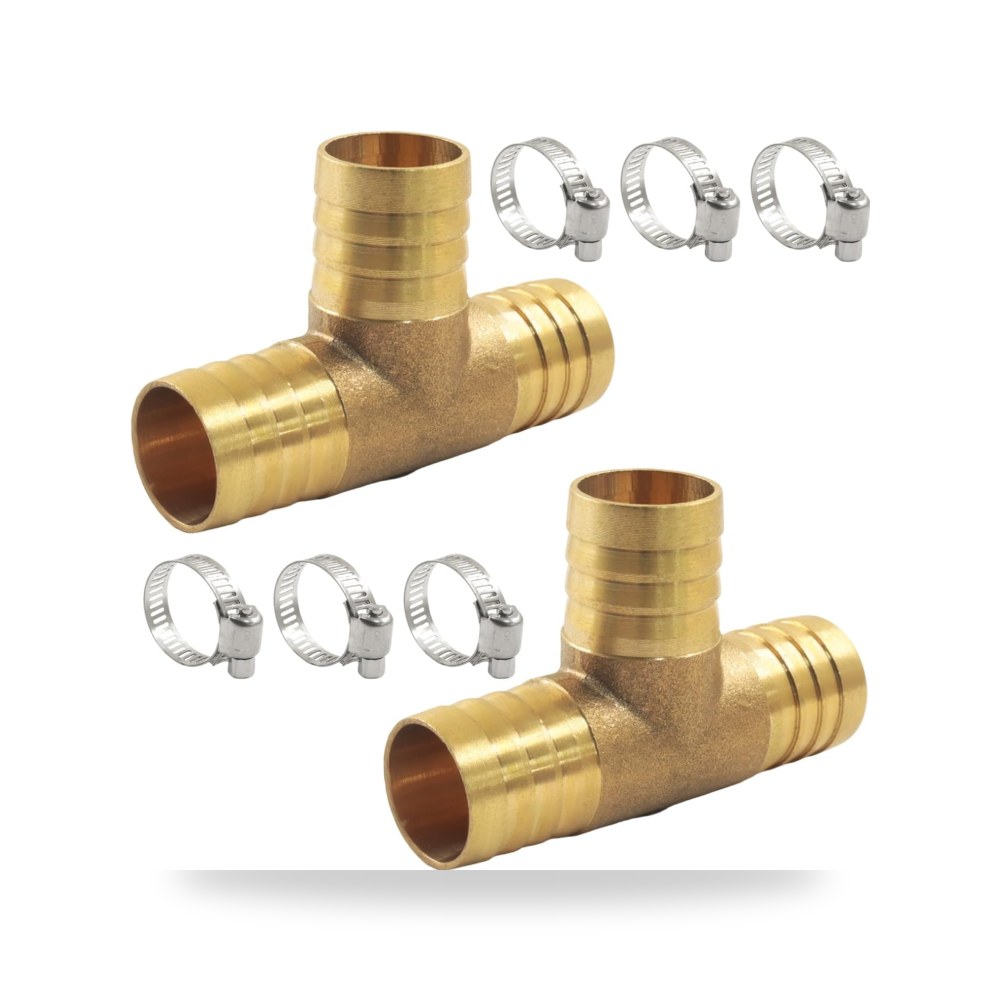 وصلات بأطراف منقسمة صلب أصفر طقم قطعتين 2Pcs بونسيكوكي