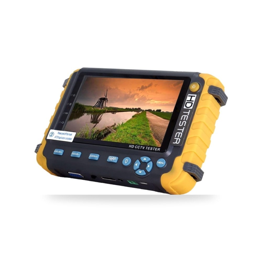 شاشة اختبار فيديو IV8W 5 انش TFT LCD HD 8MP TVI AHD 8MP CVI تي واي ار تي اف ار ار ار
