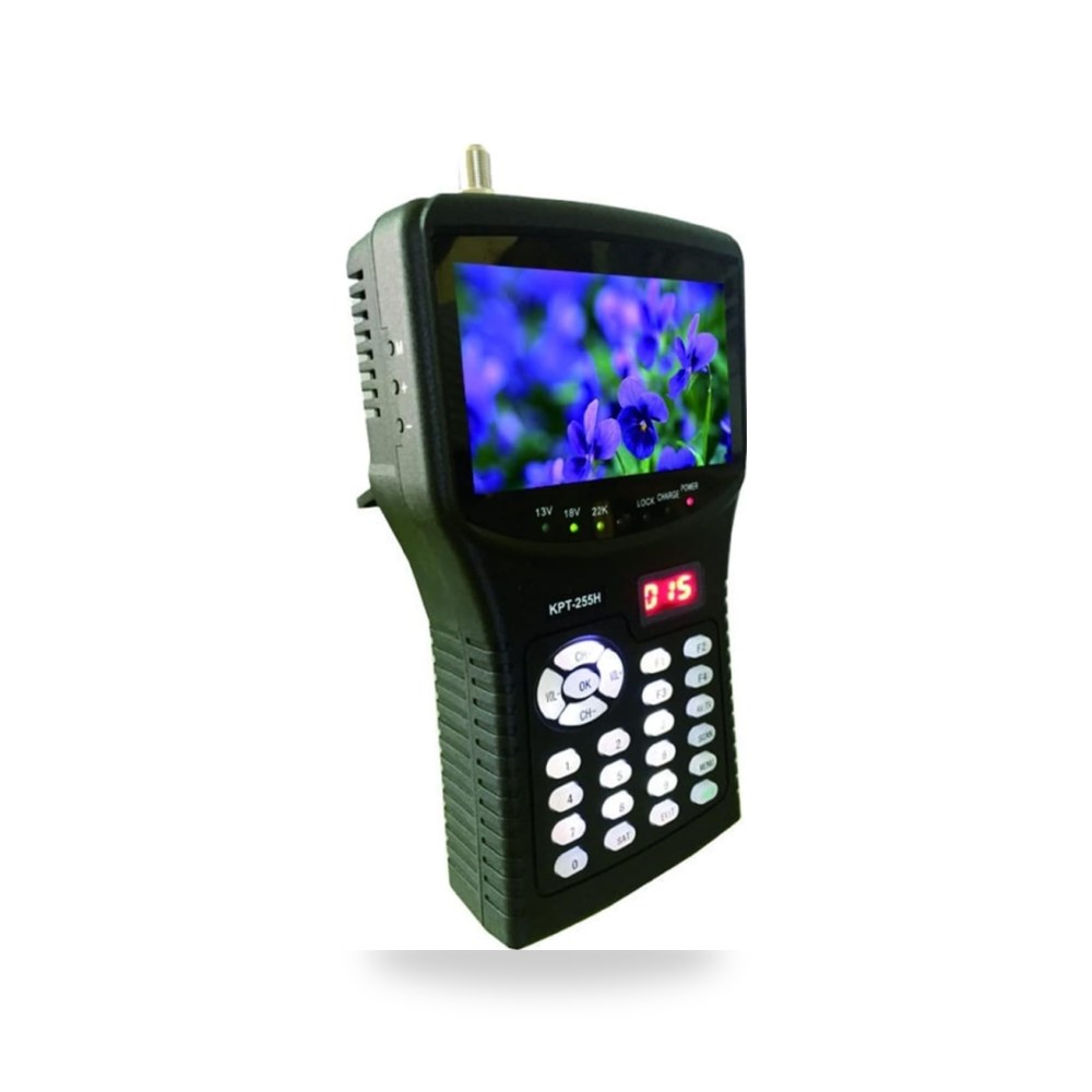 جهاز كشف رقمي KPT-255H DVB-S2 FTA C KU مع تي واي ار تي اف ار ار