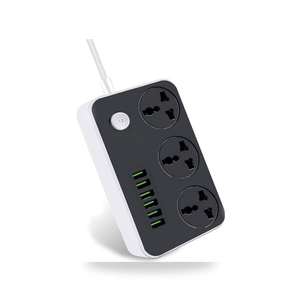 شرائط طاقة بمنافذ USB و3 منافذ و6 منافذ USB للحماية