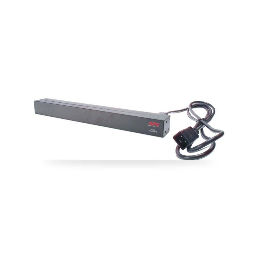 APC AP9565 رف PDU - Basic - 1U - 16A - 208 - 230V واقي اندفاع التيار