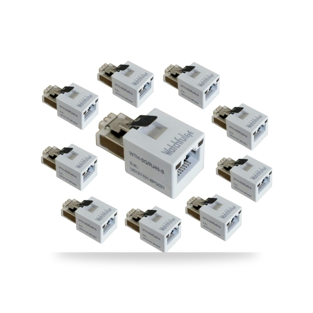 WTH SG - RJ45 S x10 قطع من واقي اندفاع التيار موديل WTH-SG
