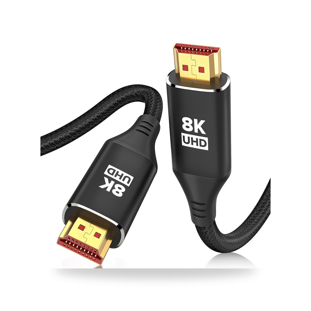 كيبل HDMI 2.1 8 كيه من كيلينك، سلك HDMI مضفر فائق السرعة 48