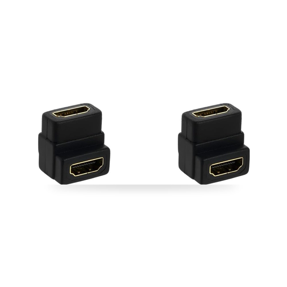 تايمي محول HDMI انثى الى انثى بزاوية 90 درجة - وصلة تمديد