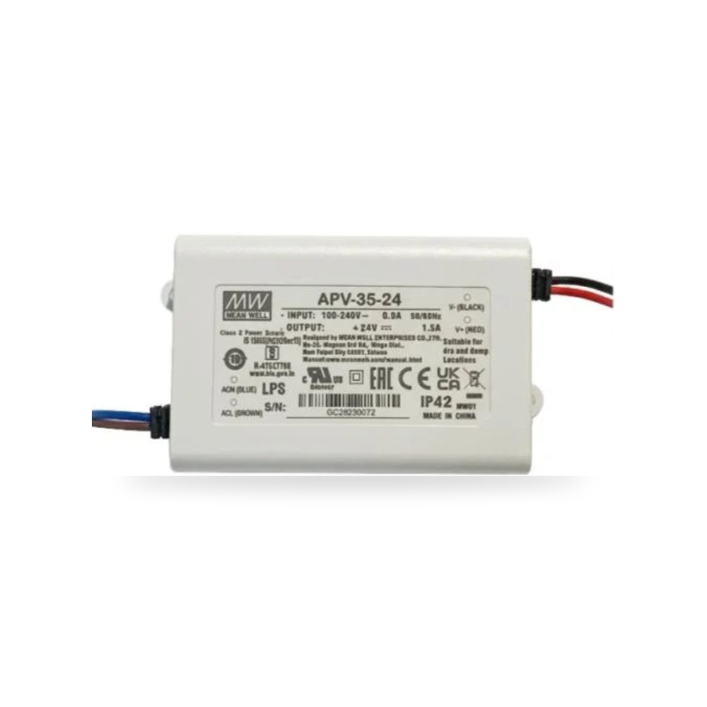 APV 35 24V محول35 واط لشريط إضاءة خطية مرنة