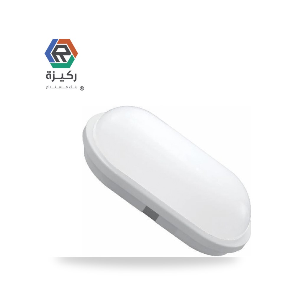 ابليك بيضاوي خارجي ابيض اصفر