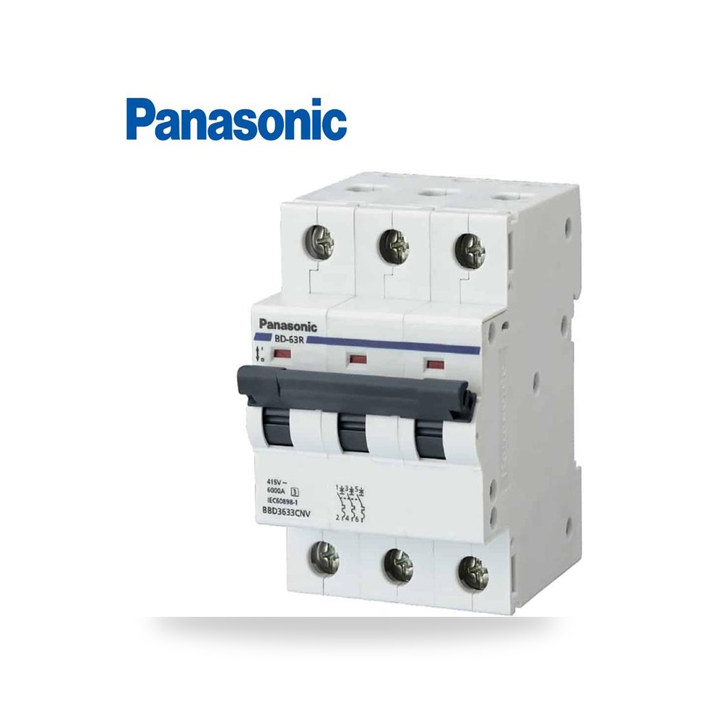قاطع فرعي ثلاثي 32A باناسونيك 6287900005159 باناسونيك (Panasonic)
