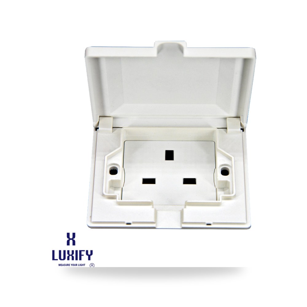 فيش ثلاثي 13A غاطس مخفي لؤلؤي كلاسيك لوكسيفاي (Luxify)