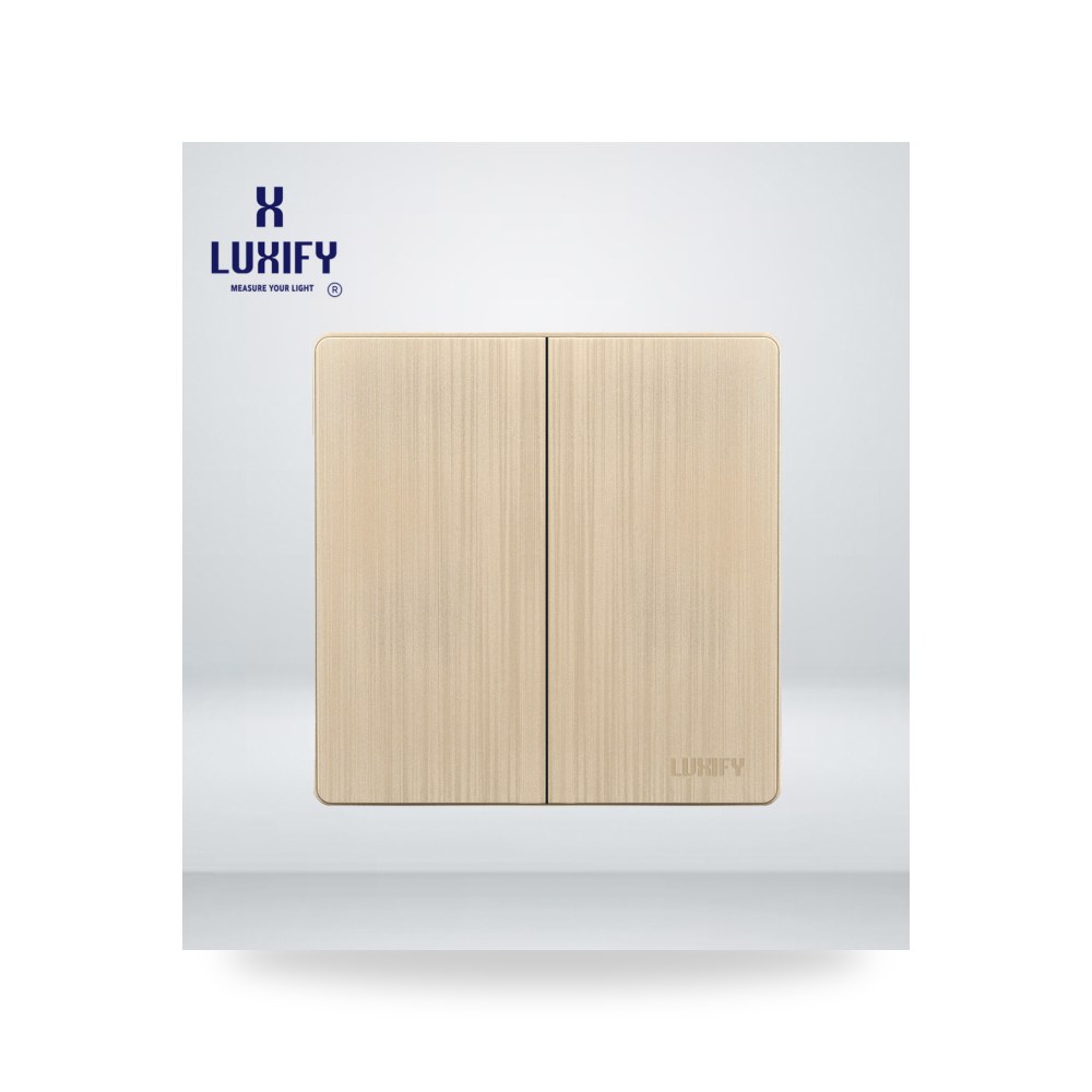 مفتاح دركسون ثنائي بيانو ذهبي لوكسيفاي 006699 لوكسيفاي (Luxify)