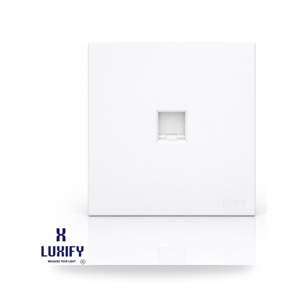 فيش شبكة ومودم Cat6 سليم أبيض لوكسيفاي (Luxify)