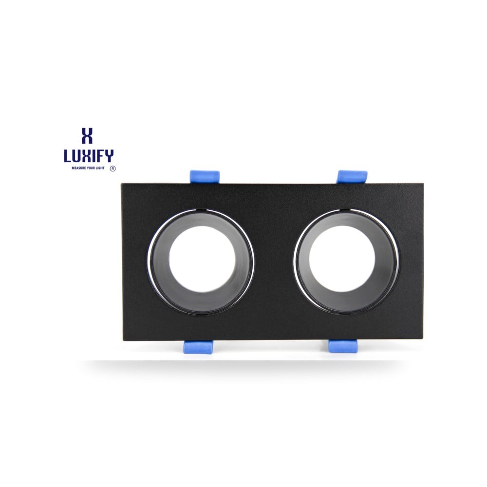 إطار مانع توهج مربع مجوز أسود لوكسيفاي (Luxify)