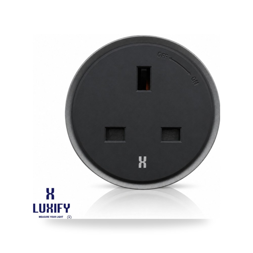 فيش تراك مجوف اسود 13 امبير 008891 لوكسيفاي (Luxify)