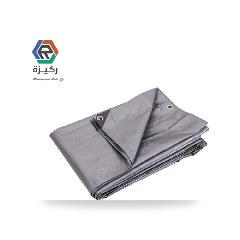 طربال شراع بلاستيك 8x10 رصاصي