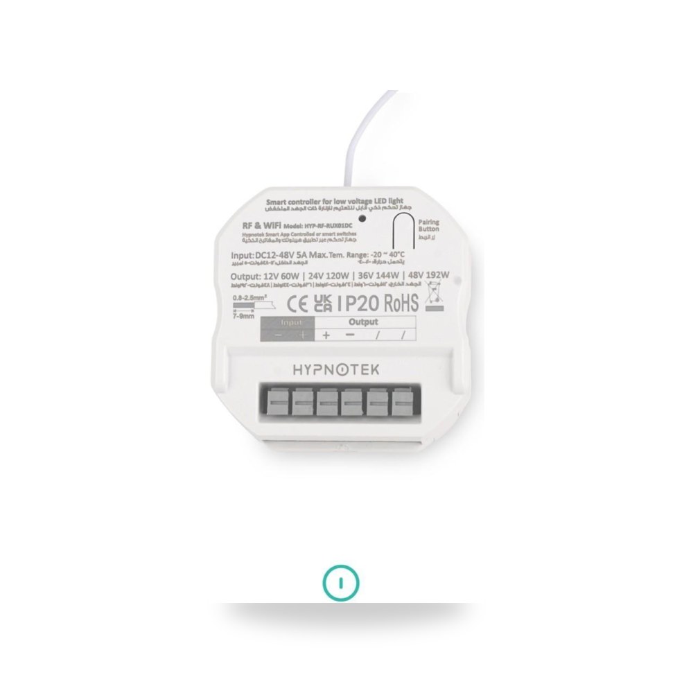 وحدة تحكم LED CCT ذكية هيبنوتيك