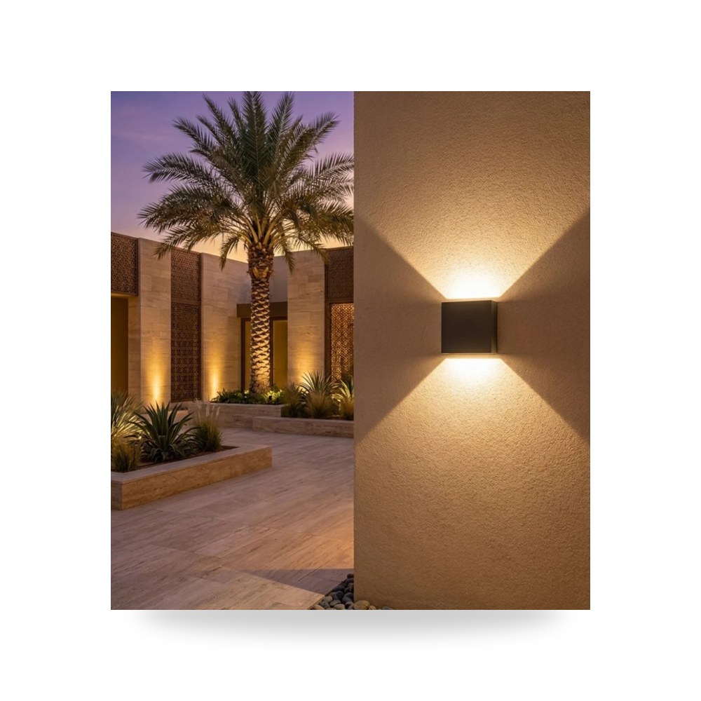 أبليك إنارة جدارية خارجي ليد 12W illus 003338