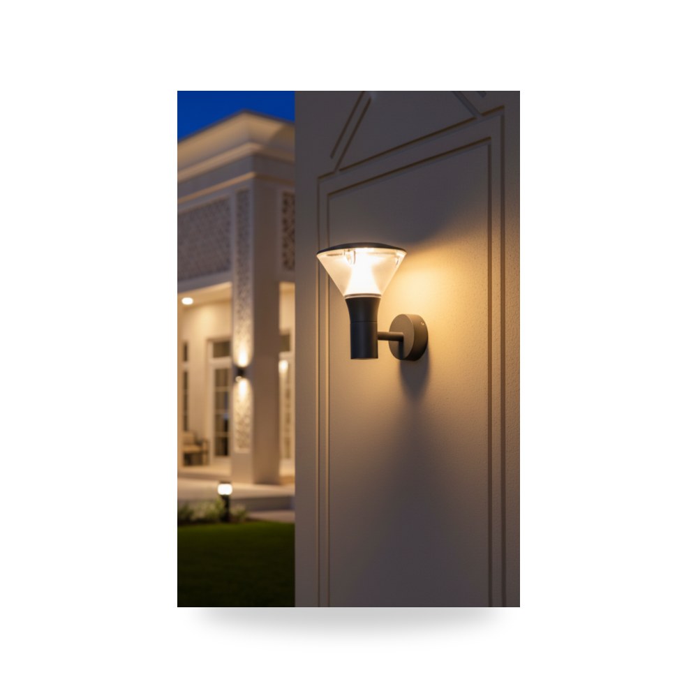 فانوس حائطي خارجي قاعدة E27 illus