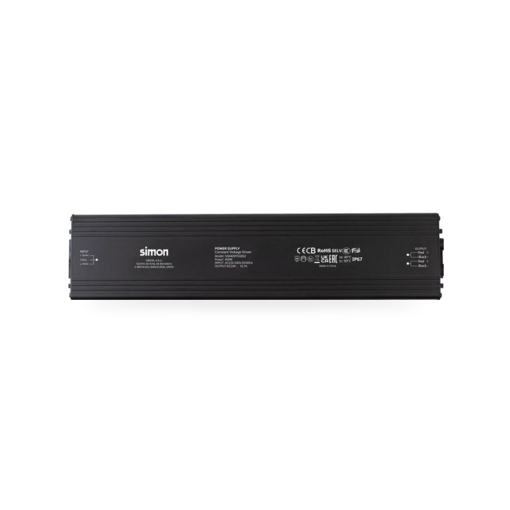 محول ليد خارجي Simon DC24V IP67 كود illus